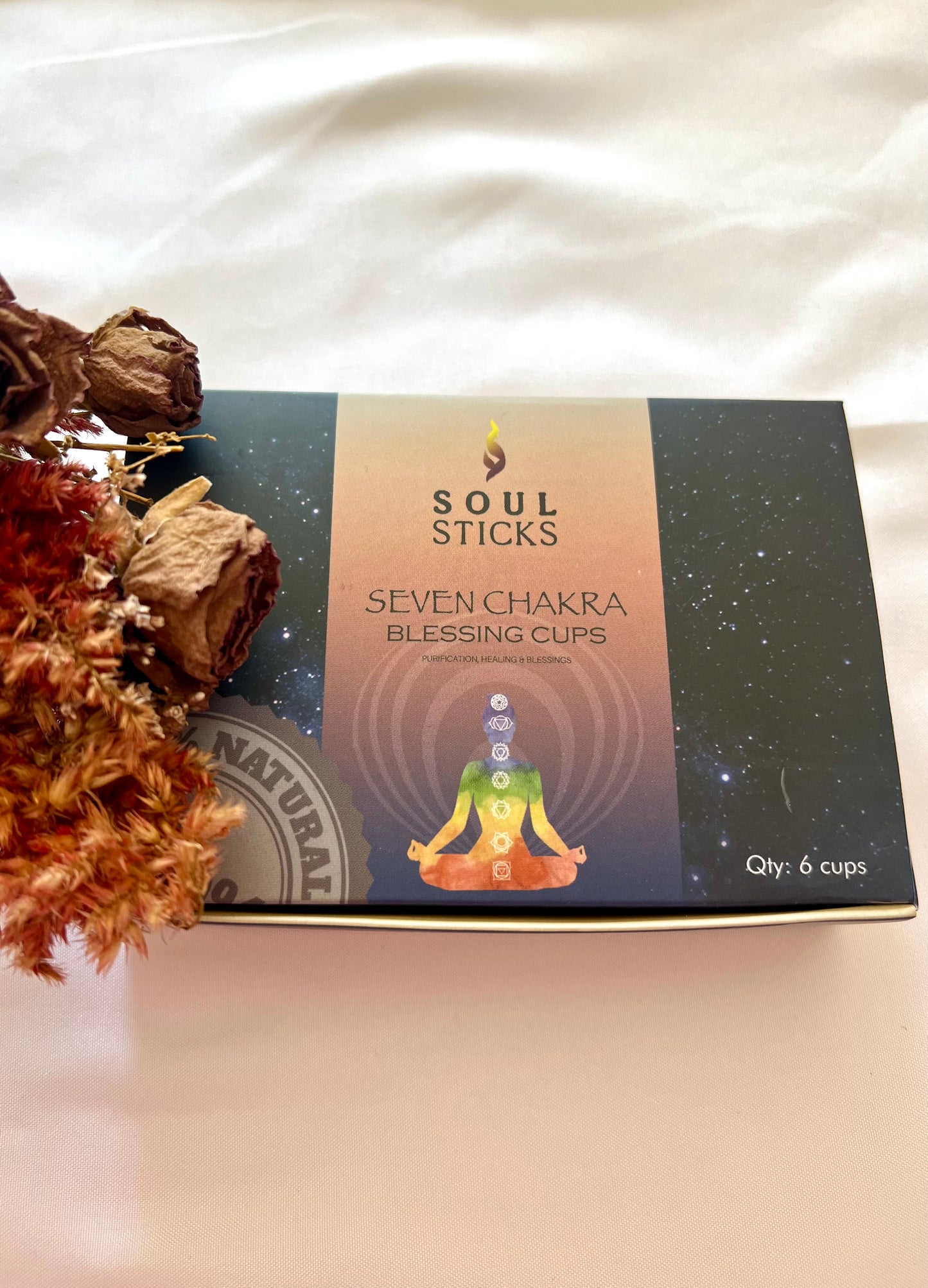 Soul Sticks Seven Chakra Blessing Cups