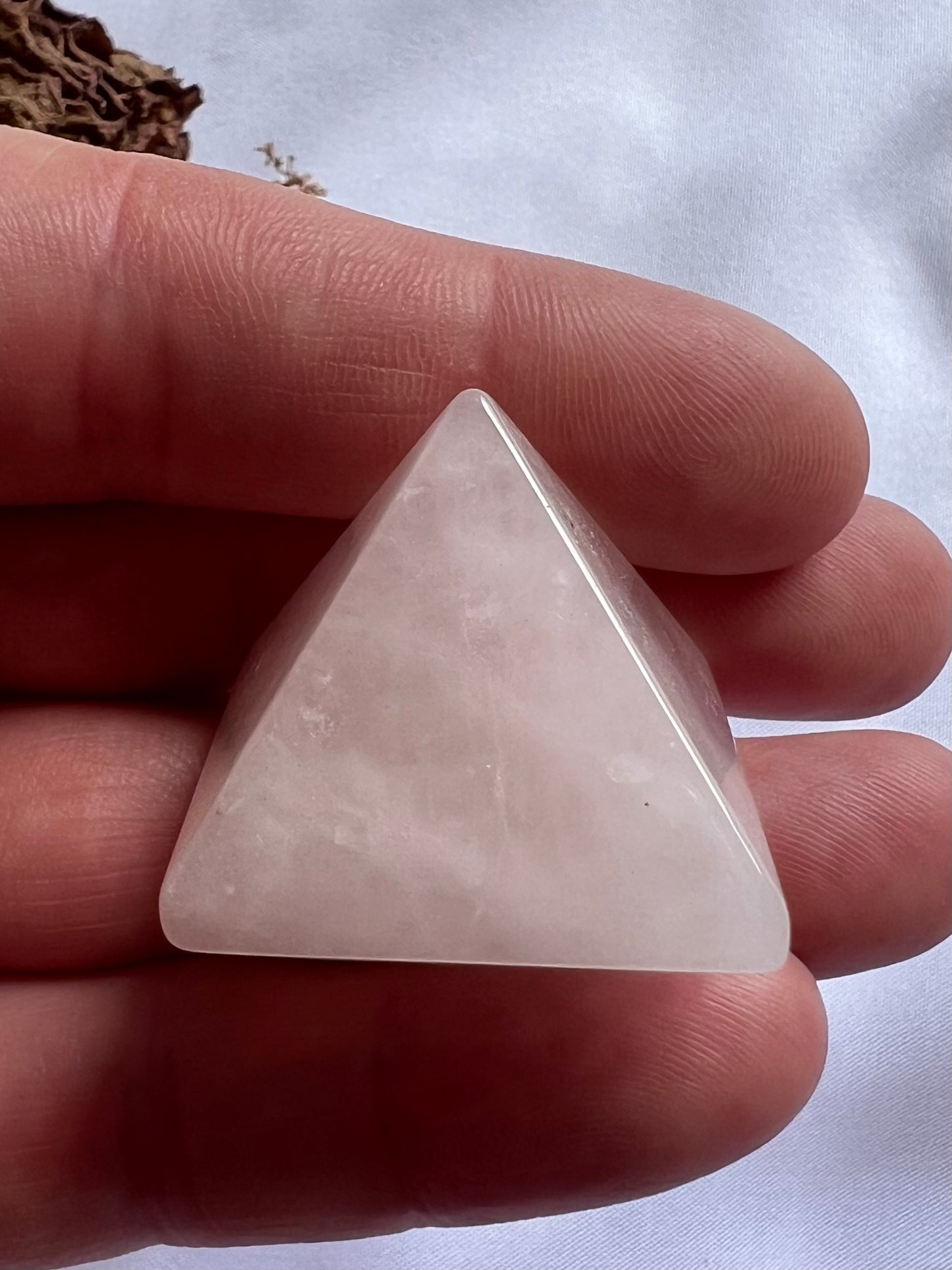 Rose Quartz Pyramid