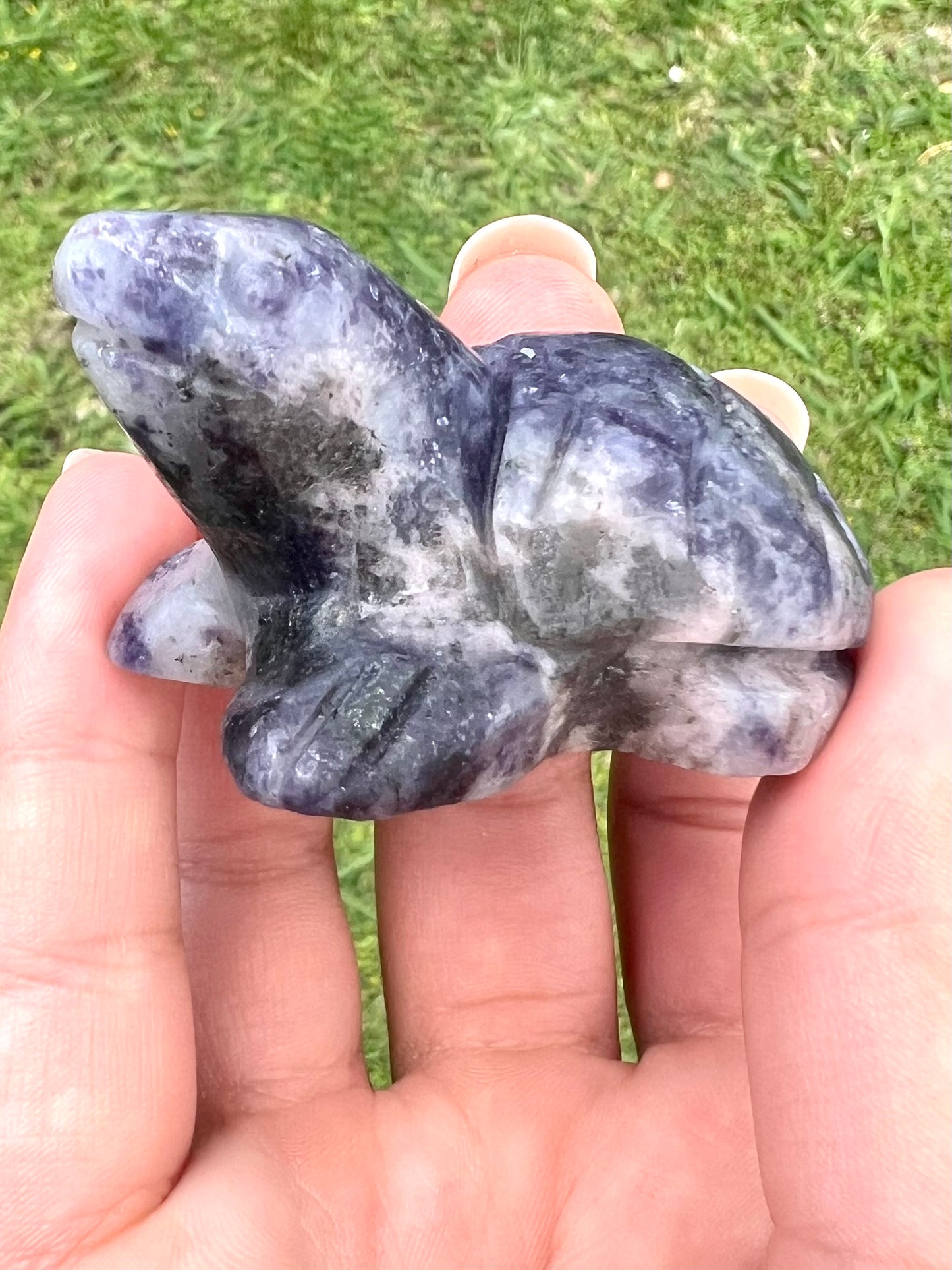 Lepidolite Turtle - 7cm