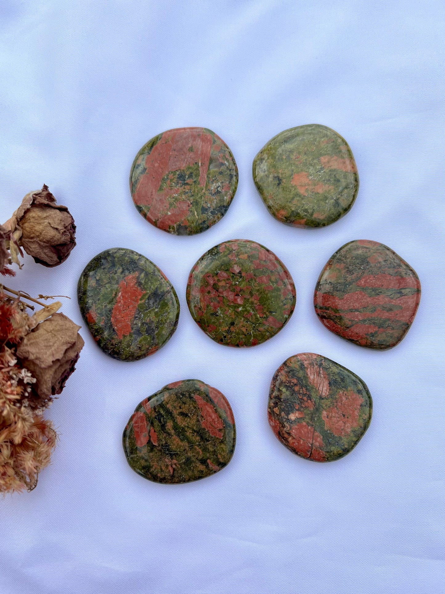 Unakite Flatstones