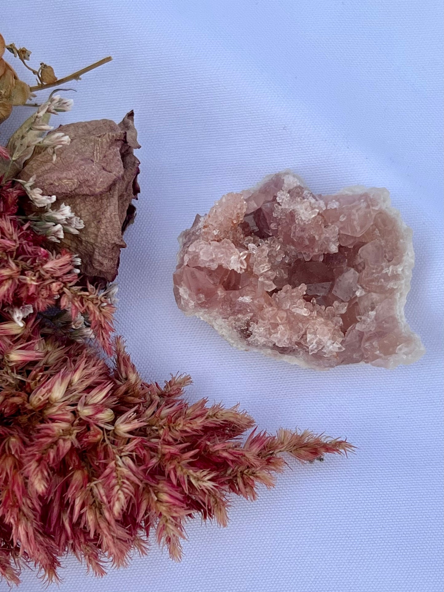 Pink Amethyst Cluster Geode - P10