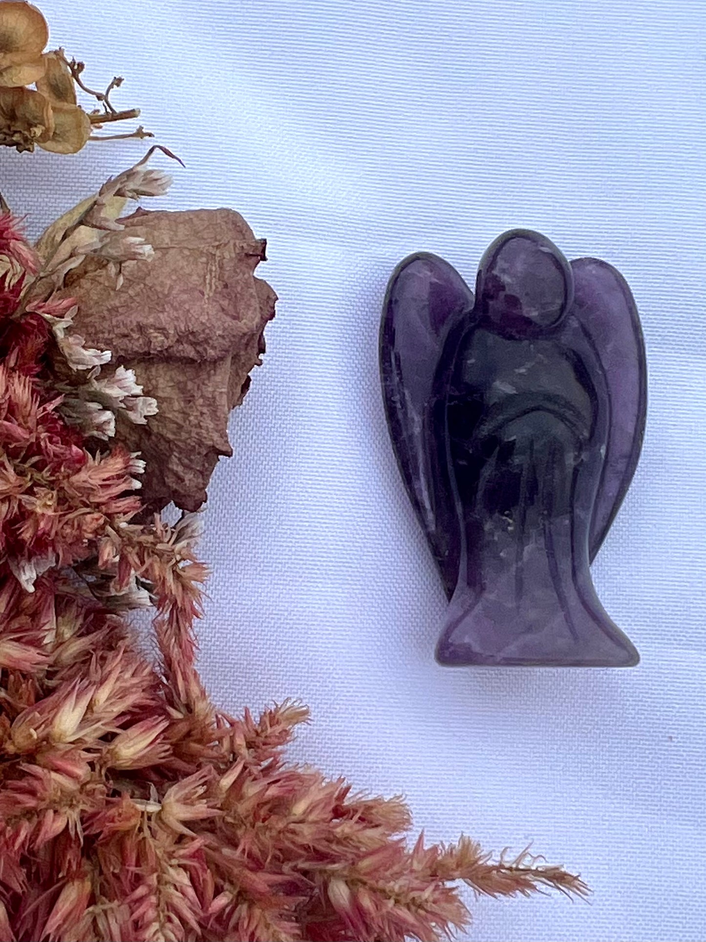 Chevron Amethyst Angel