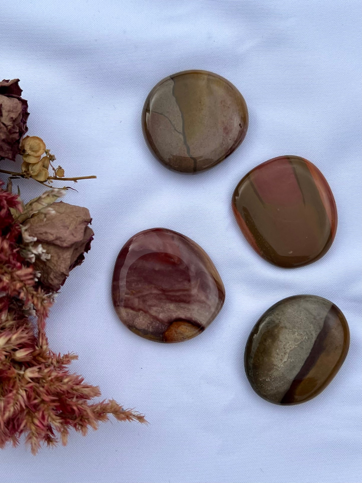 Polychrome Jasper Flatstones